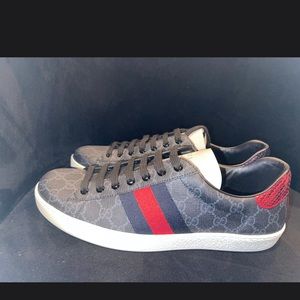 Gucci New Ace GG Supreme Low Top Sneakers